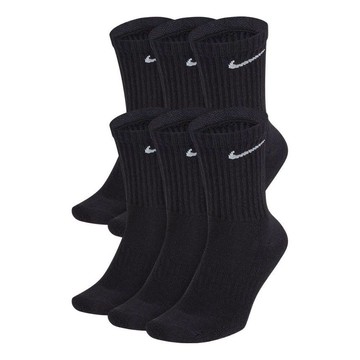 Nike Unisex Logo Socks 6 Packs Black