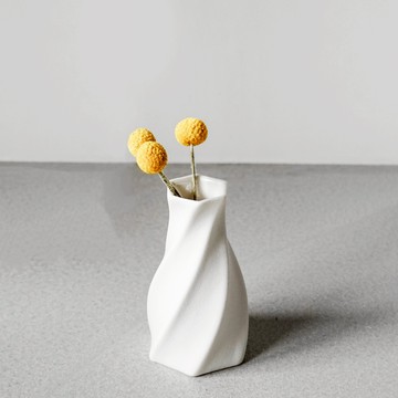 UDlab｜[現貨實拍] 花器 花瓶 陶瓷 擺飾 花瓶陶瓷 花器陶瓷 插花花器 不規則陶瓷花瓶 AV02-001