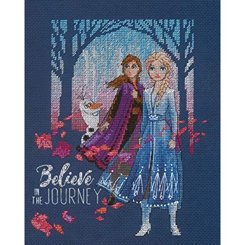 Dimensions 7035389 ディズニー アナと雪の女王 II Believe in The Journeyカウントクロスステッチキット、14