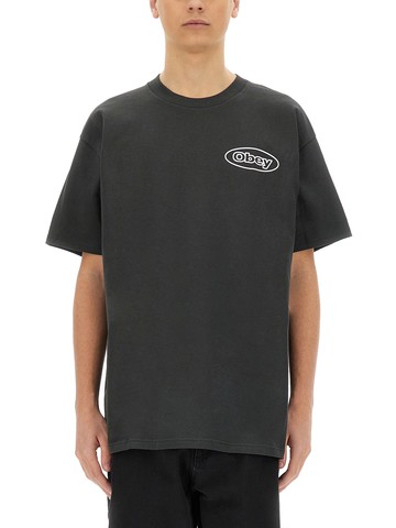 obey "reaction" t-shirt