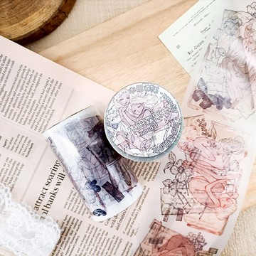 NO.298 日序-透明少女Prologue-Translucent Girl / 紙膠帶