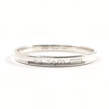【日本直送 中古美品】蒂芙尼 TIFFANY&Co. 手鐲 1837 窄版 純銀 925 飾品