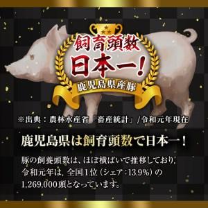 ふるさと納税 黒豚ロース（スライス・とんかつ）セット（2.4kg） c0-096 鹿児島県志布志市