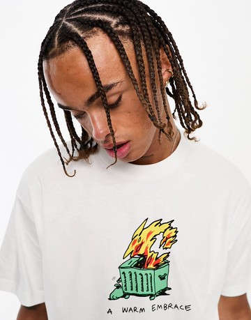 Carhartt WIP warm embrace t-shirt in white