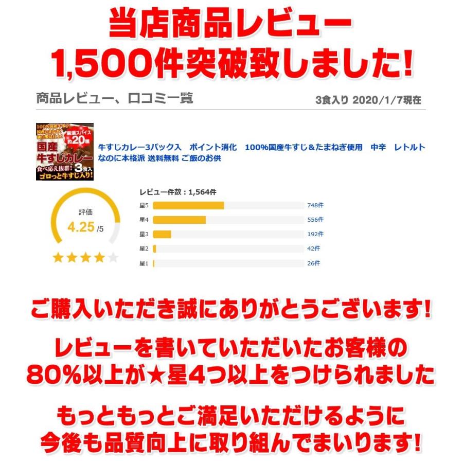 牛すじカレー 4袋 100％国産 牛すじ たまねぎ使用 中辛 惣菜 レトルト 送料無料 非常食 おつまみ 珍味 牛肉 ご飯のお供 贅沢