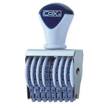 COX 五號八連號碼印 清晰易讀 操作簡單 適用於文件票據  1入
