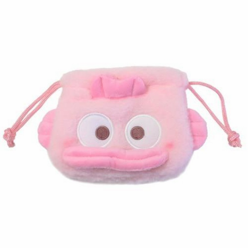 ハンギョドン キャラクター 巾着袋 ぬいぐるみ ミニきんちゃく