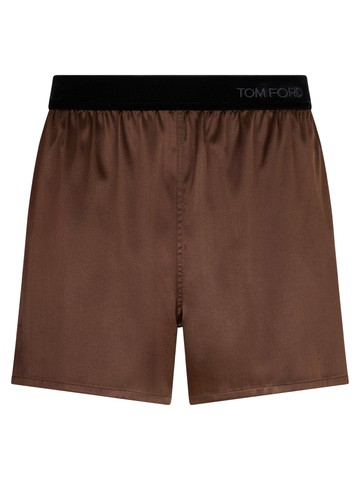 tom ford silk pajama shorts