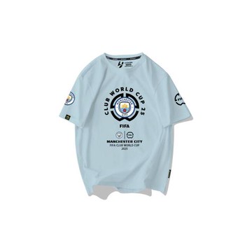 2025皇馬曼城巴黎圣日爾曼足球迷服短袖t恤衫男女純棉半袖