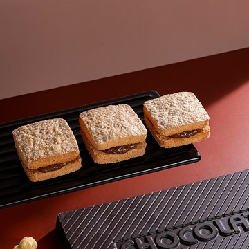 簡單李【再見榛巧】榛果巧克力達克瓦茲 8入 | 台北知名伴手禮