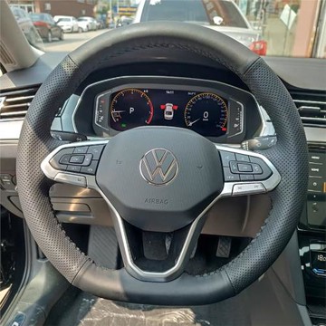 2023款大眾新朗逸邁騰寶來速騰高爾夫8pro途觀CC專用手縫方向盤套