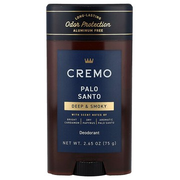 Cremo, 淨味劑，祕魯聖木，2.65 盎司（75 克）