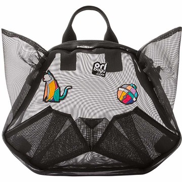 迷你網眼貓側/後兩用包(共兩色） 迷你黑網眼貓側/後兩用包