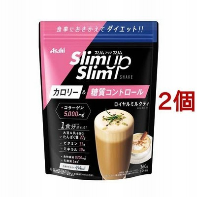 スリムアップスリム シェイク ロイヤルミルクティー味 ( 360g*2コセット )/ スリムアップスリム