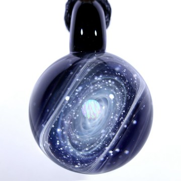 宇宙玻璃頸鏈吊墜25mm no.161