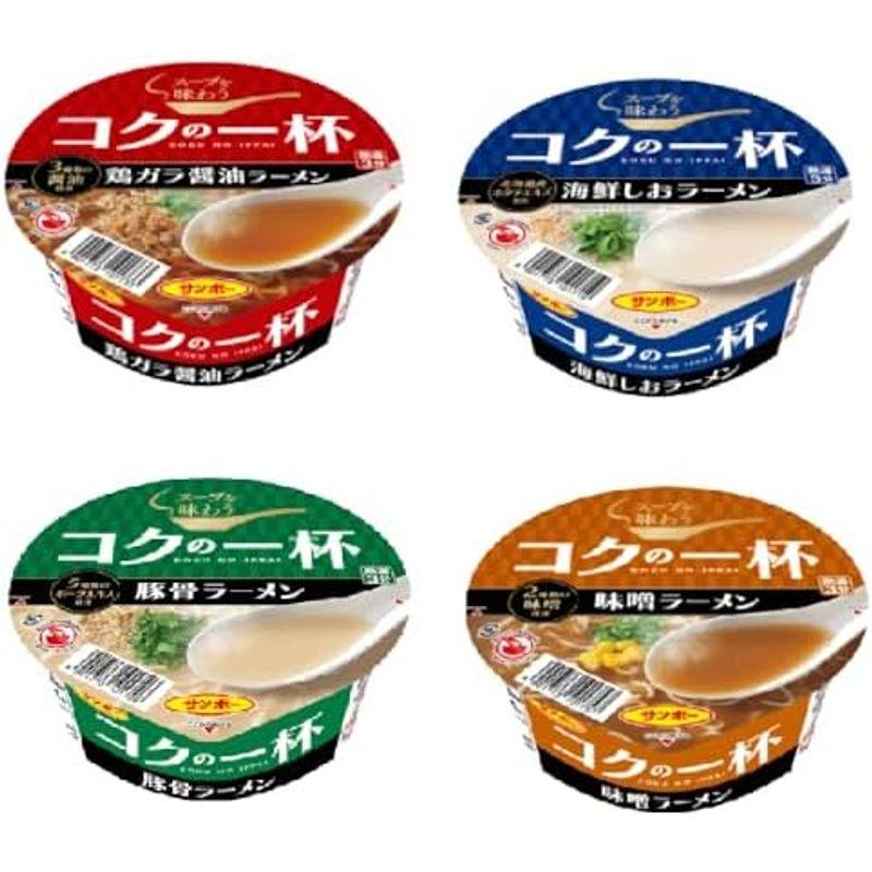 サンポー 食品 九州の味 ばりよか 豚骨ラーメン 醤油豚骨ラーメン ちゃんぽん 12食セット