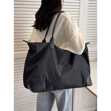 大容量包包女秋冬百搭2025新款簡約女士牛津布質感手提外出旅行袋