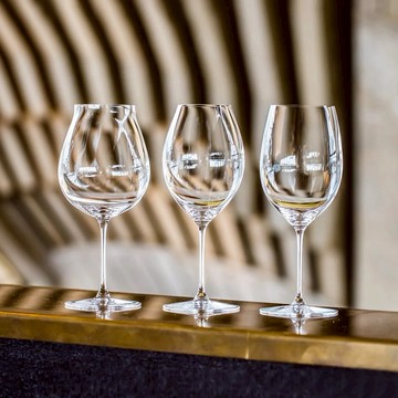 【Riedel】【牡羊座生日禮物】Veritas  New World pinot Noir 新世界黑皮諾紅酒杯-2入 客製卡片 紅酒杯 對杯禮盒 酒杯禮盒 水晶酒杯 葡萄酒杯