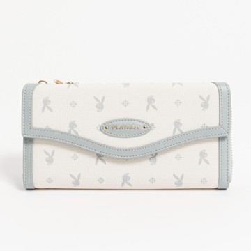 PLAYBOY - L拉長夾  Blissful系列 - 藍色