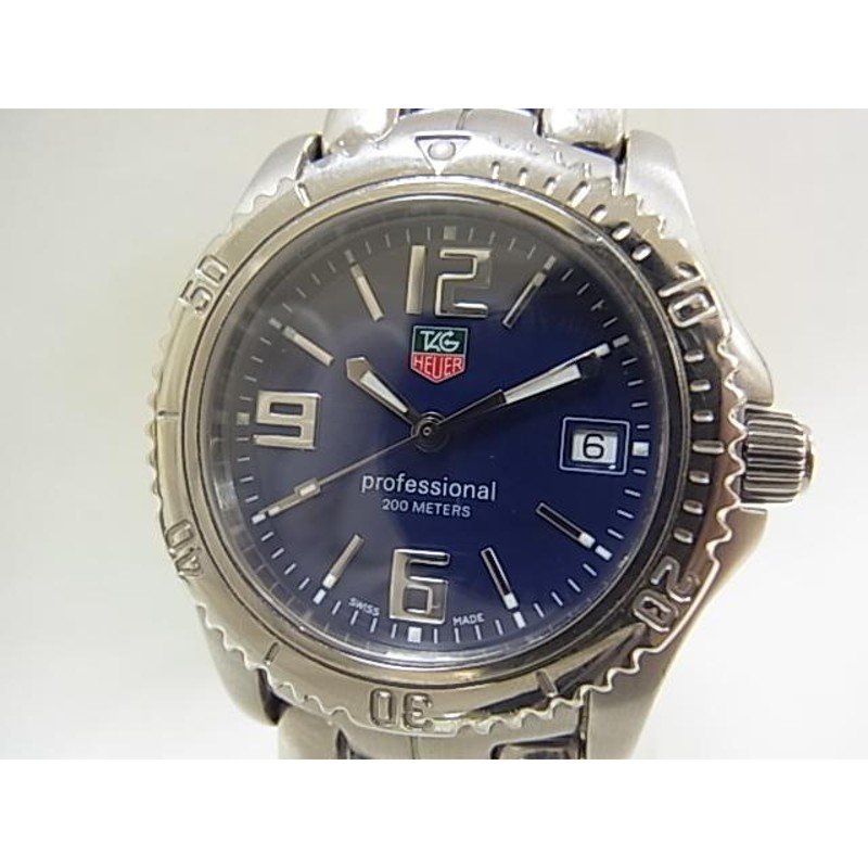 タグホイヤー TAGHEUER リンククォーツ プロフェッショナル 200m WT1213 ボーイズ 【中古】 【腕時計】 | LINEブランドカタログ