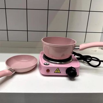 迷你小廚房小奶鍋兒童迷你煎蛋鍋煎煮小鍋平底鍋小孩做飯廚具真實