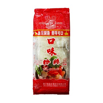 龍口 口味粉絲 滑溜順口 勁嚼好味  300g  1包