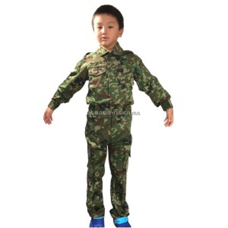 元自衛隊員も絶賛 しっかり素材】BDU 自衛隊 迷彩服 キッズ 子供 ...