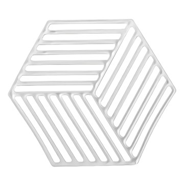 小麥購物 矽膠隔熱墊 Y110 32g  斜線白色  6個