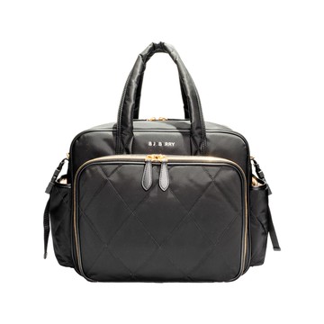 BURBERRY Kids 菱格壓紋媽媽包