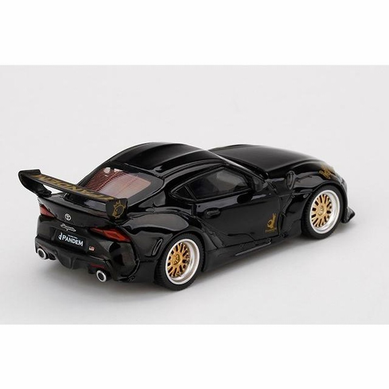 MINI GT パンデム スープラ ミニカー 2台セット トヨタGRスープラのMINI GTのパンデムと京商のノーマル1/64