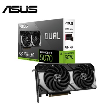 【ASUS 華碩】DUAL-RTX5070-O12G 顯示卡