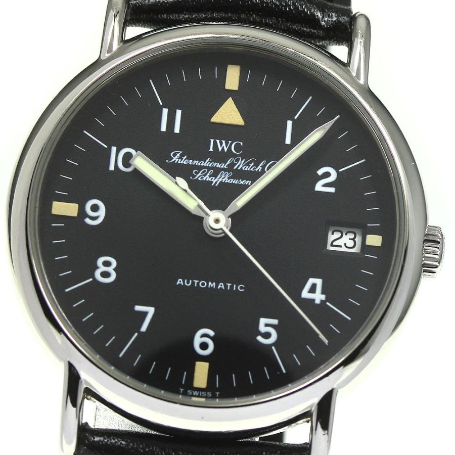 IWC SCHAFFHAUSEN】IWC ポートフィノ デイト IW351320 自動巻き メンズ 