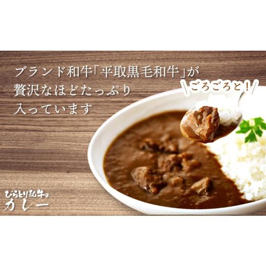 ふるさと納税 北海道 平取町 びらとり和牛カレーセット（A）中辛200g・辛口200g×各3箱