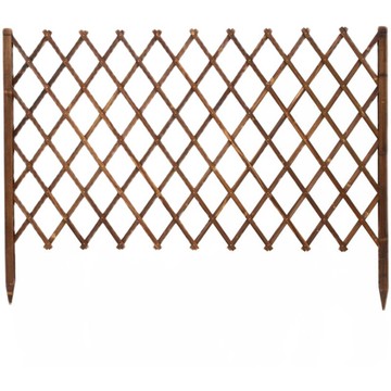 柵欄 庭院柵欄 伸縮柵欄 實木柵欄 戶外伸縮籬笆防腐木柵欄圍欄庭院圍墻花壇草坪實木護欄裝飾爬藤架【MJ21539】