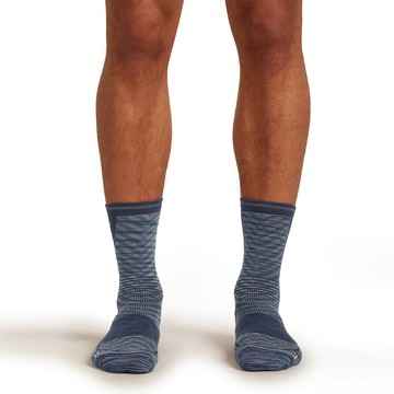 【紐西蘭Icebreaker】男 中筒輕薄毛圈慢跑襪(+)-Fusion Dye