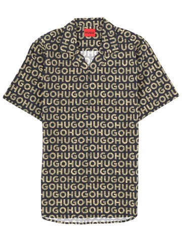 hugo half-sleeve shirt