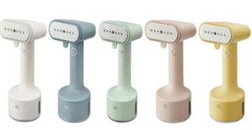 BRUNO BOE076 馬卡龍色系 蒸汽熨 掛燙機 輕巧 除皺 殺菌 除臭 水箱130ml 單手拿取 日本代購