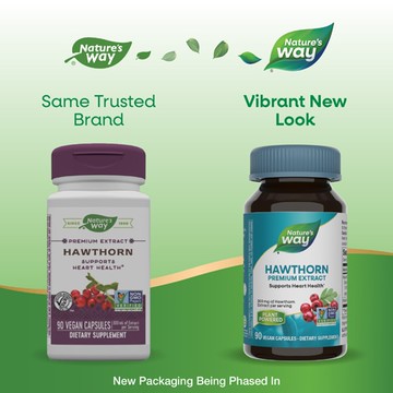 Nature's Way Hawthorn 90 Vegan Capsules