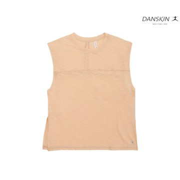 【Danskin】米白色無袖上衣X4TVS144