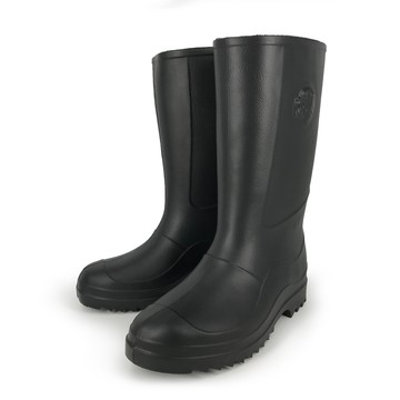 精選中筒靴輕量雨鞋 MIT台灣製造 女鞋 女靴 雨靴 防水鞋 簡約 一體成型 控溫 EVA 無內襯 舒適 防撞 止滑 黑