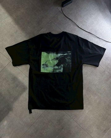PEACEMAKER _OAMC® Oversize Tee  Dogs Print - Black