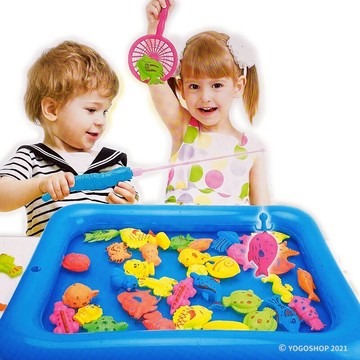 充氣魚池 釣魚組 磁性釣魚 玩具 3053/一個入(促150) 磁性釣竿 磁吸式釣魚 撈魚玩具 兒童釣魚玩具-CF145704【APP滿額下單10%點數(單一帳號最高5000點)】1/31止