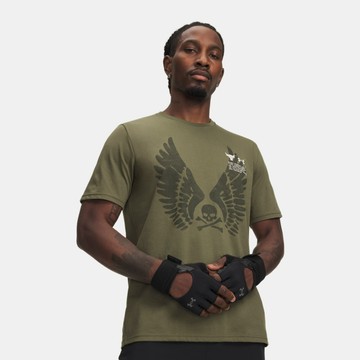 【UNDER ARMOUR】UA 男 Pjt Rock Wings 短T-Shirt_6013066-390