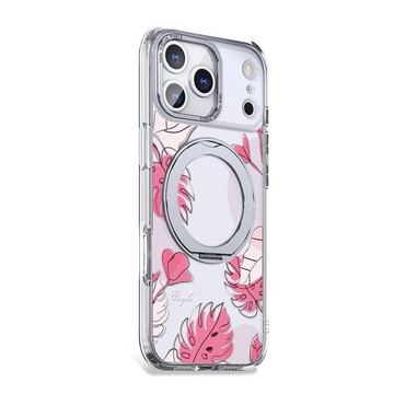 apbs 17/16/15/14/13/12/S25/S24/S23 360旋轉磁吸立架殼-嫣粉蔓