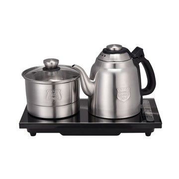 【SONGEN松井】雙享泡自動補水品茗泡茶機/快煮壺(SG-906TM加贈PC食品級淨水桶)