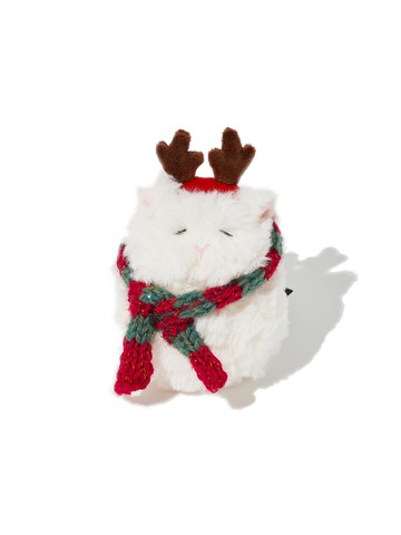 Holiday Fur Keyring