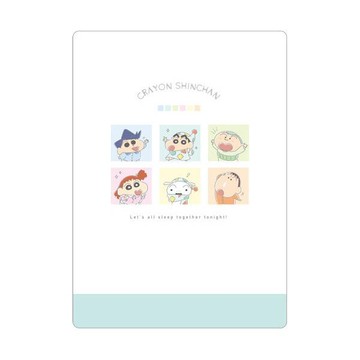 【震撼精品百貨】蠟筆小新_Crayon Shin-chan~蠟筆小新 B5雙面墊板-睡衣*16693
