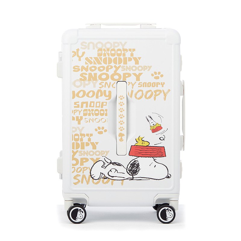 【新品上市】SNOOPY放空系列20吋登機箱-白