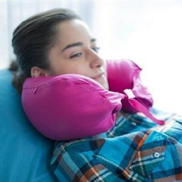 現貨+預購 護頸枕頭 U型肩頸枕-辦公室多用途便攜好收納粒子居家用品8色73o5【獨家進口】【米蘭精品】