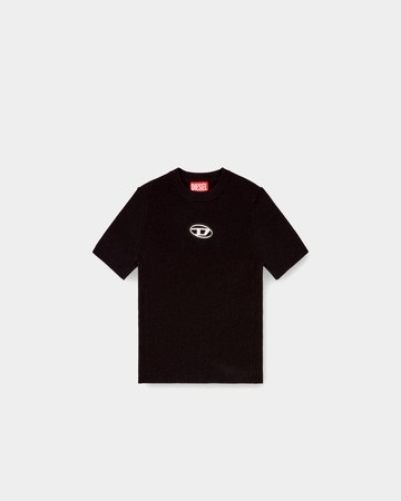 DIESEL 圓領短袖針織上衣 - M